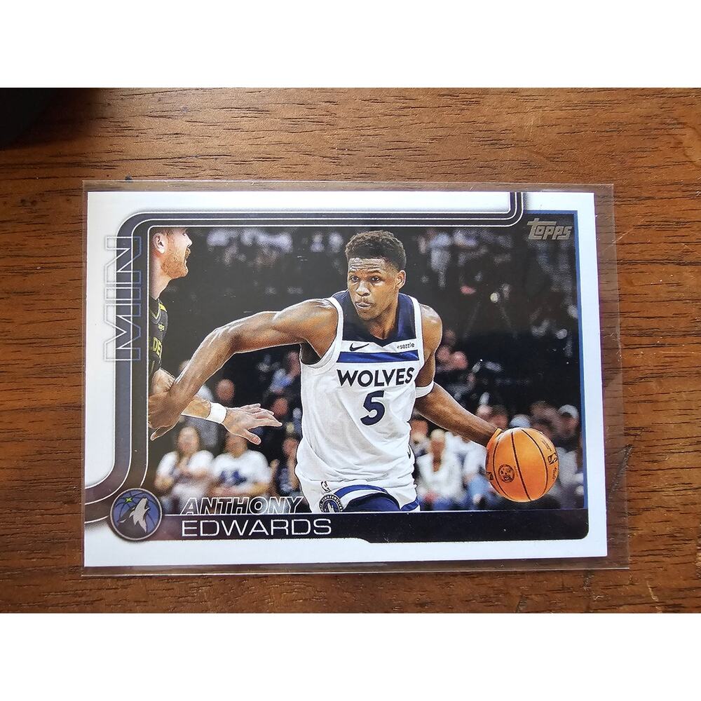 Anthony Edwards 2025-2026 Topps Flagship #108 - Minnesota Timberwolves - NBA